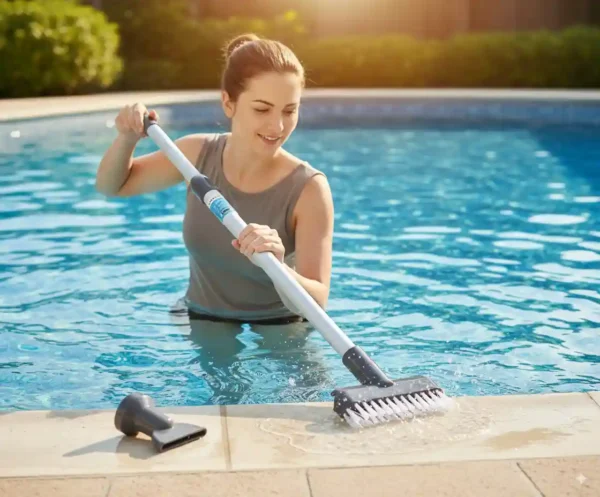 Swim & Fun Bassengstøvsuger: Enkel rengjøring av basseng - Bilde 3