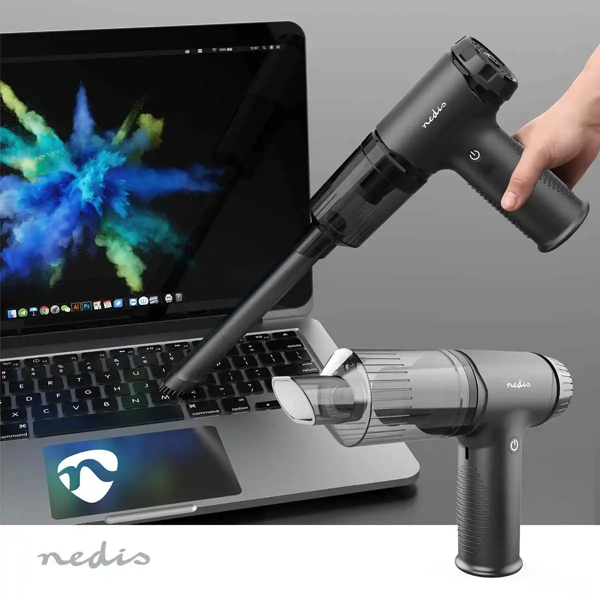 Nedis Handheld VCHHR100BK: Test, anmeldelse og beste pris - Bilde 5