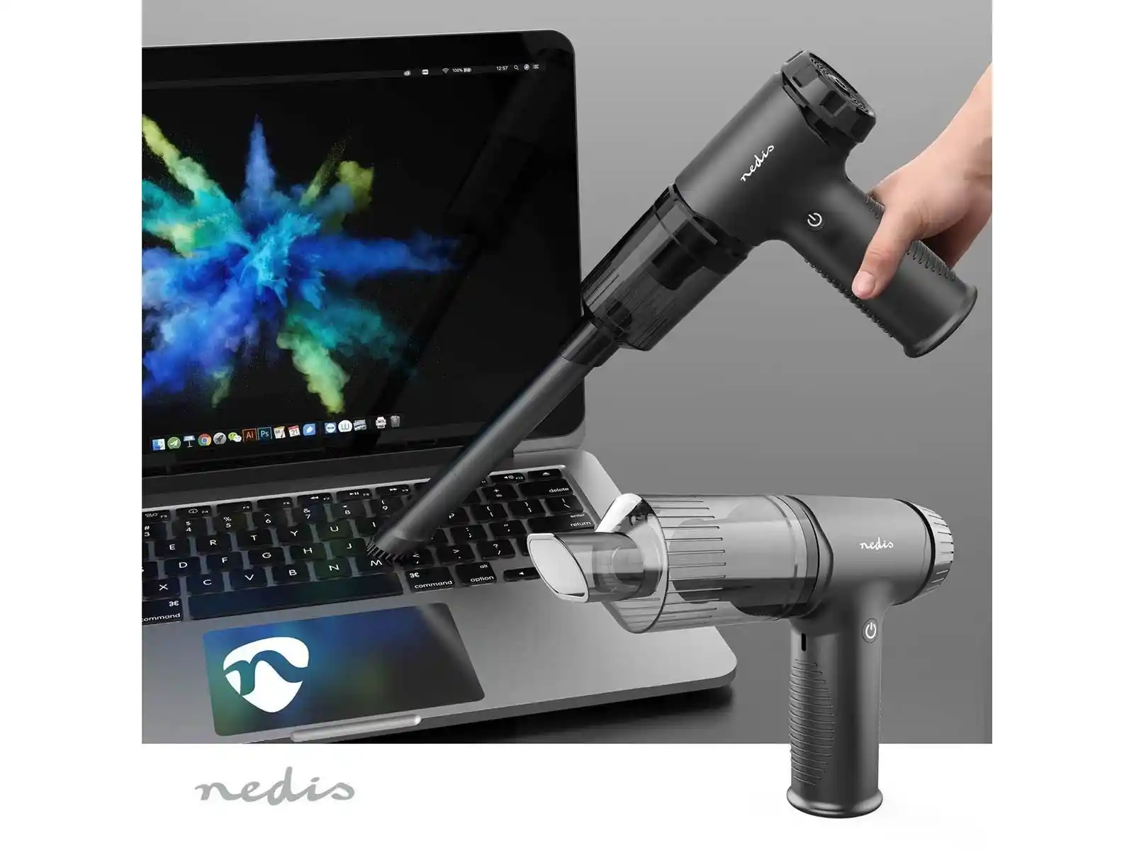 Nedis Handheld VCHHR100BK: Test, anmeldelse og beste pris - Bilde 2