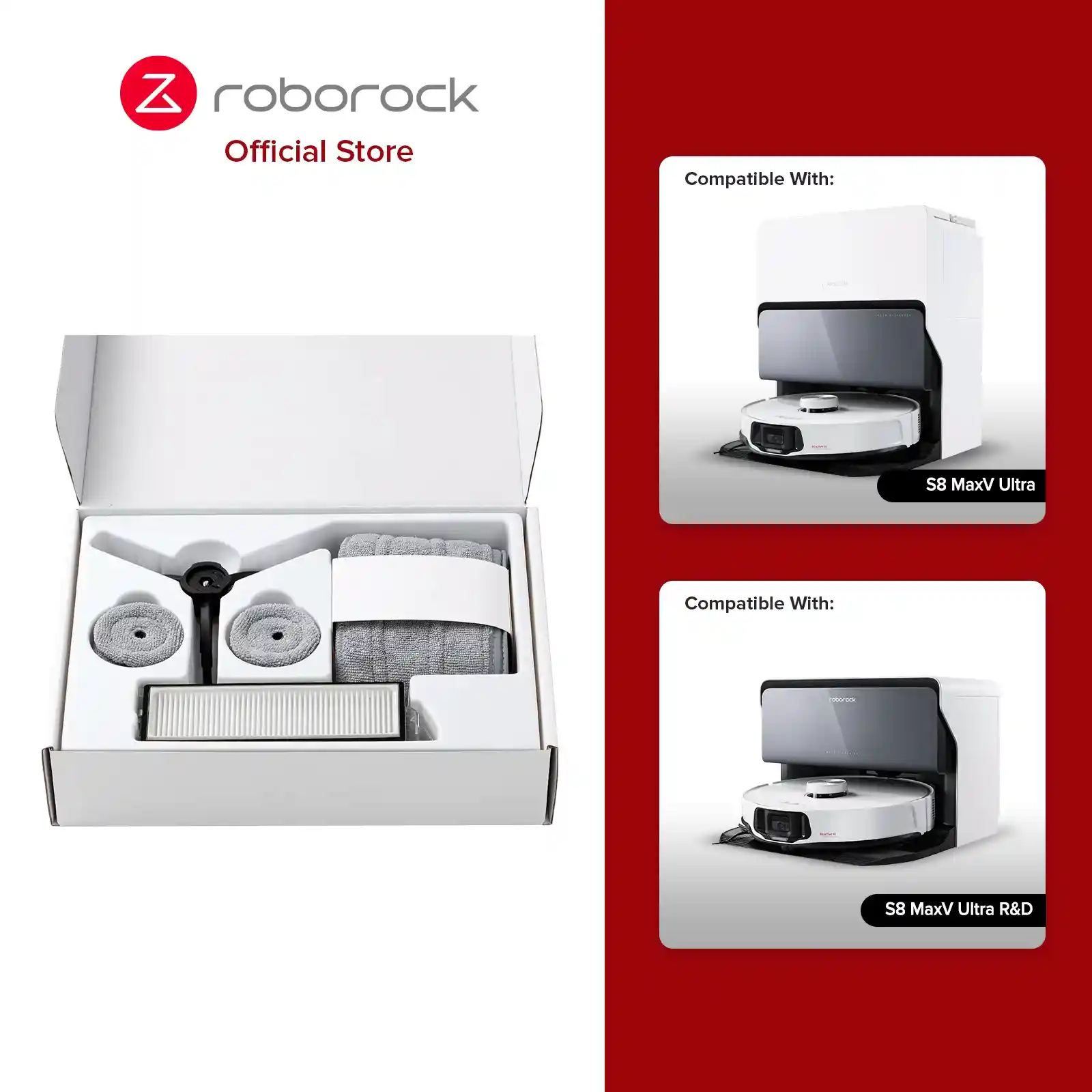 Roborock tilbehørspakke S8 MaxV Ultra test og beste pris - Bilde 2