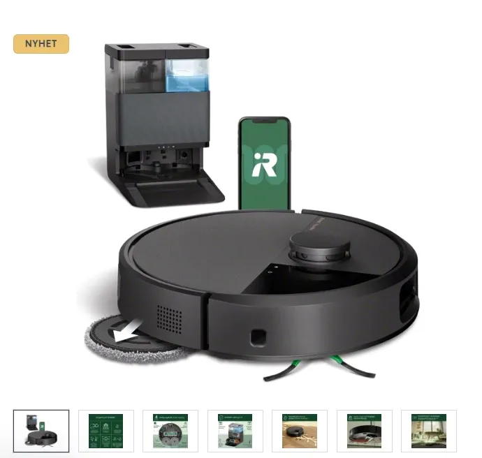 irobot Roomba Robotstøvsuger Plus 505 Combo testet og godkjent av eksperter