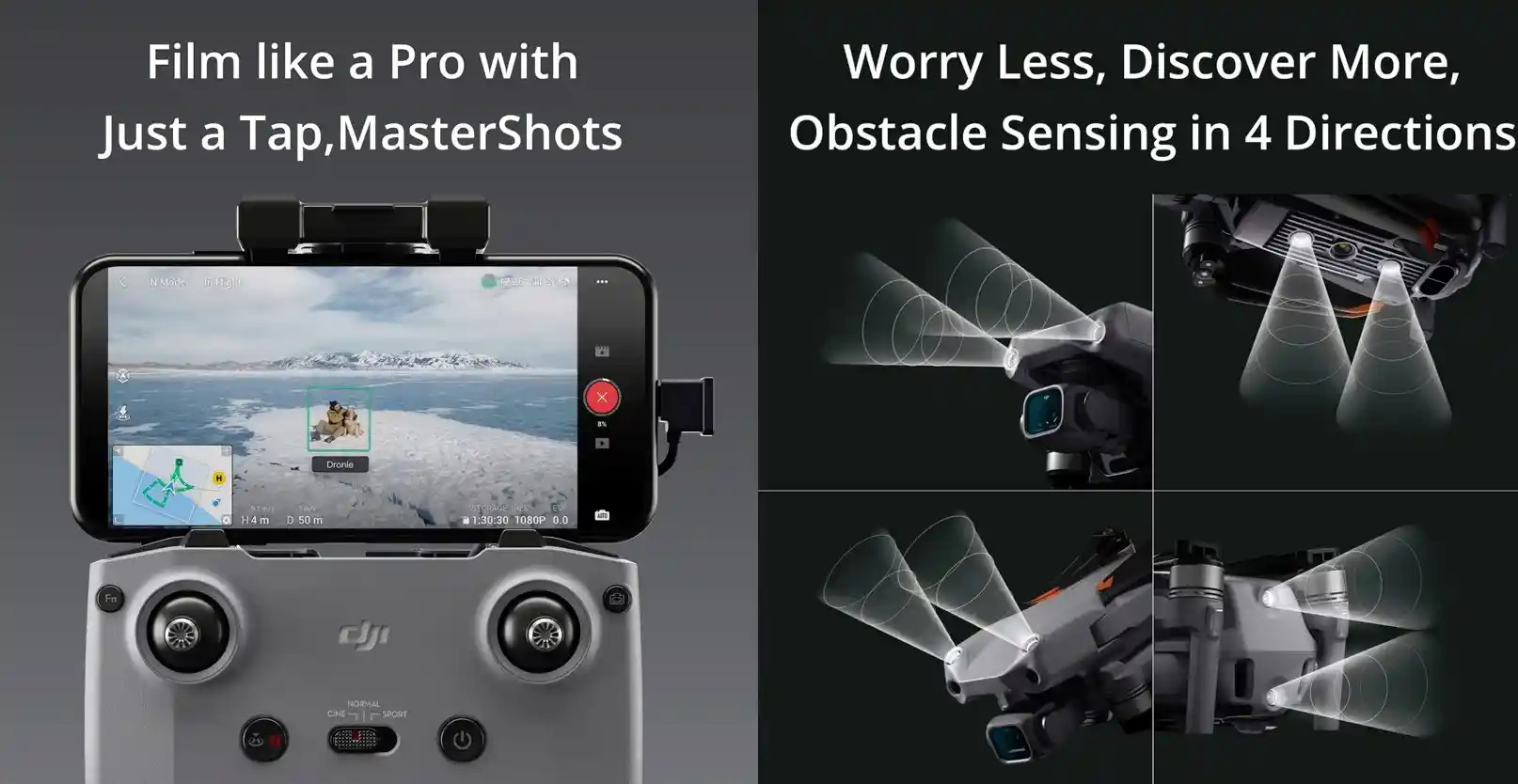 Spesifikasjoner DJI Air 2S
