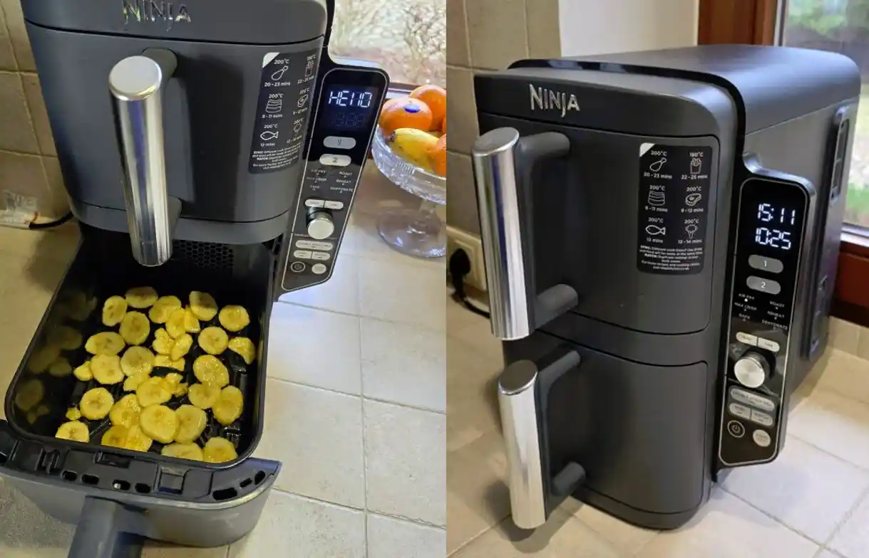 Test av Ninja SL400EU Double Stack: Matlaging, grilling og ytelse Image NINJA _6